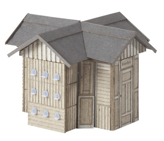 Noch 14347 HO Scale Bee House - Apiary - Laser-Cut Minis -- Laser-Cut Kit