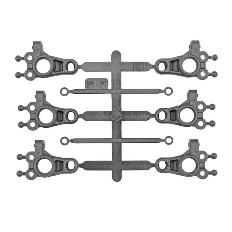 Associated 32065 RC10tc8 Ft Carbon Steering Block Set