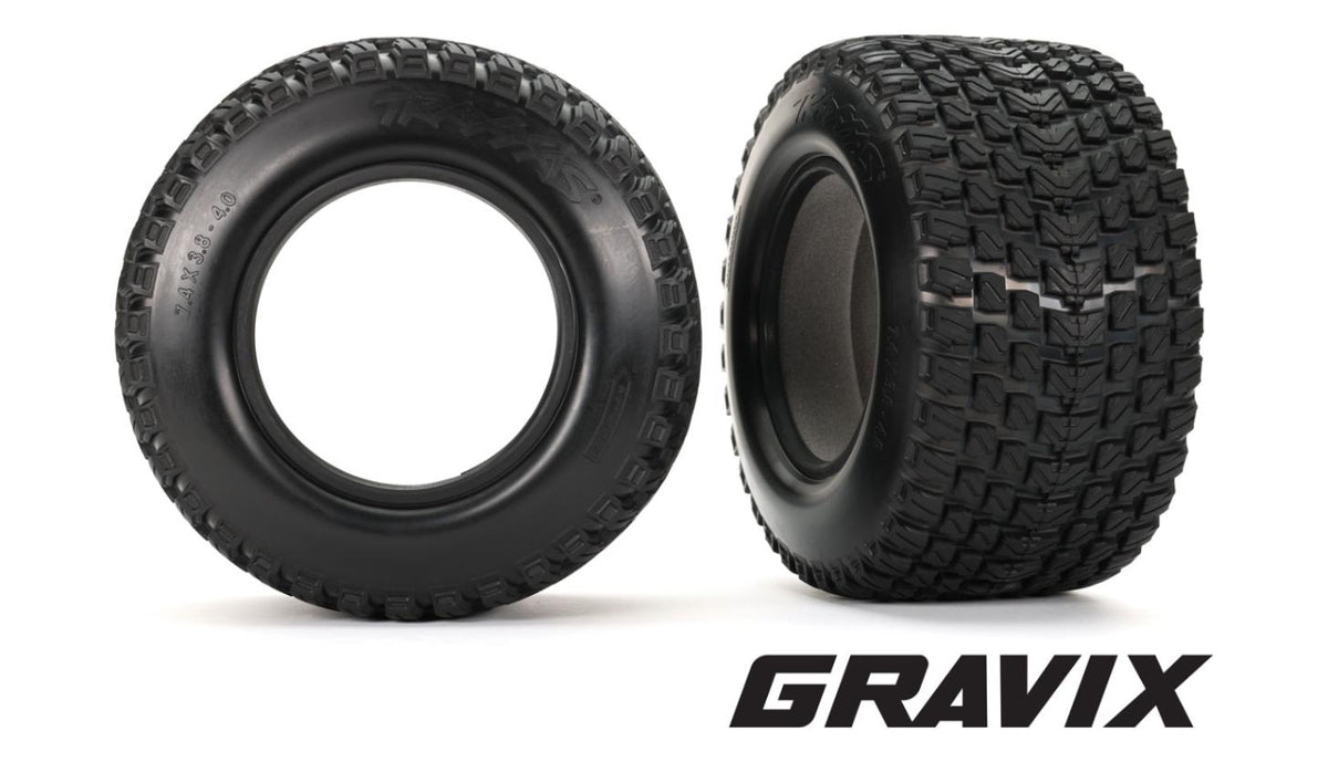 Traxxas 7873 X-Maxx Gravix Tires (Left & Right)