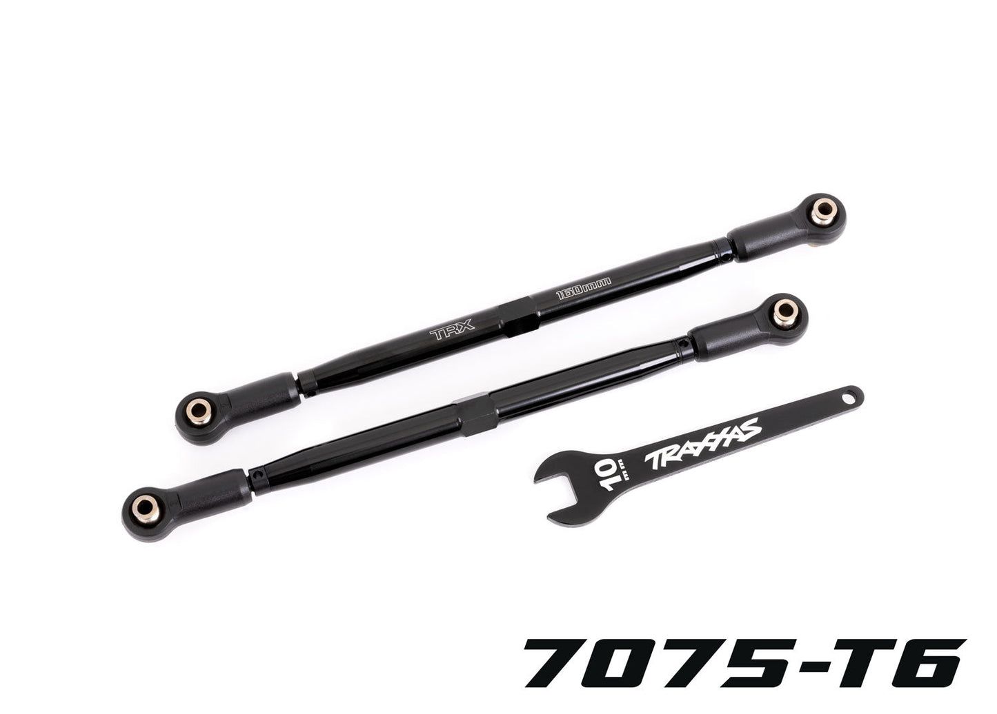 Traxxas 7897A Black 188mm WideMaxx TUBES Aluminum Toe Links X-Maxx XRT
