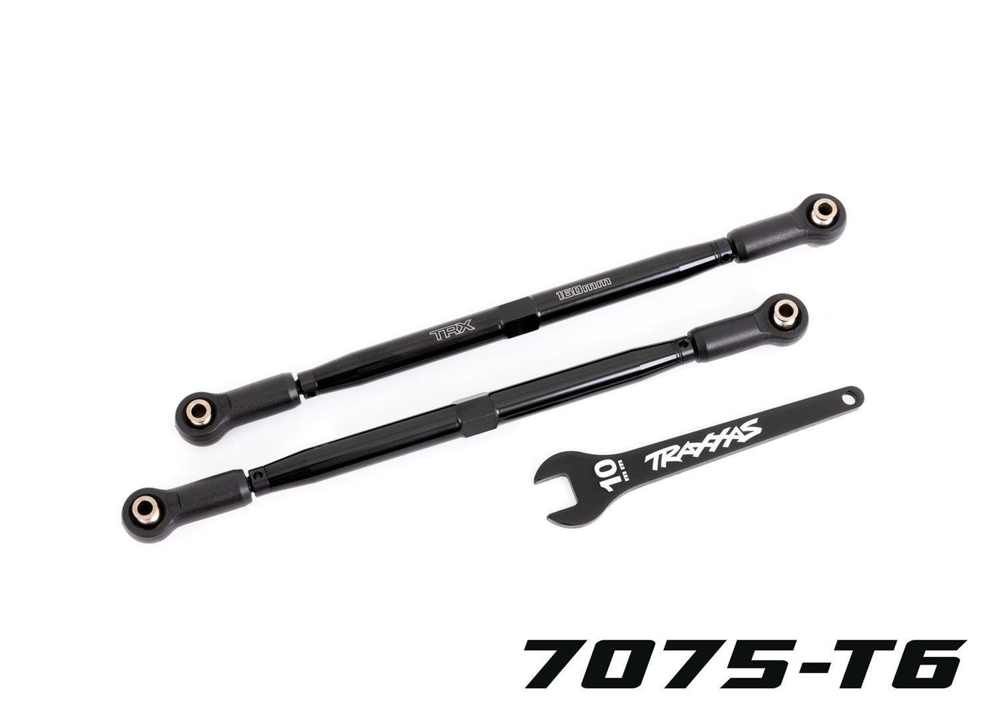 Traxxas 7897A Black 188mm WideMaxx TUBES Aluminum Toe Links X-Maxx XRT