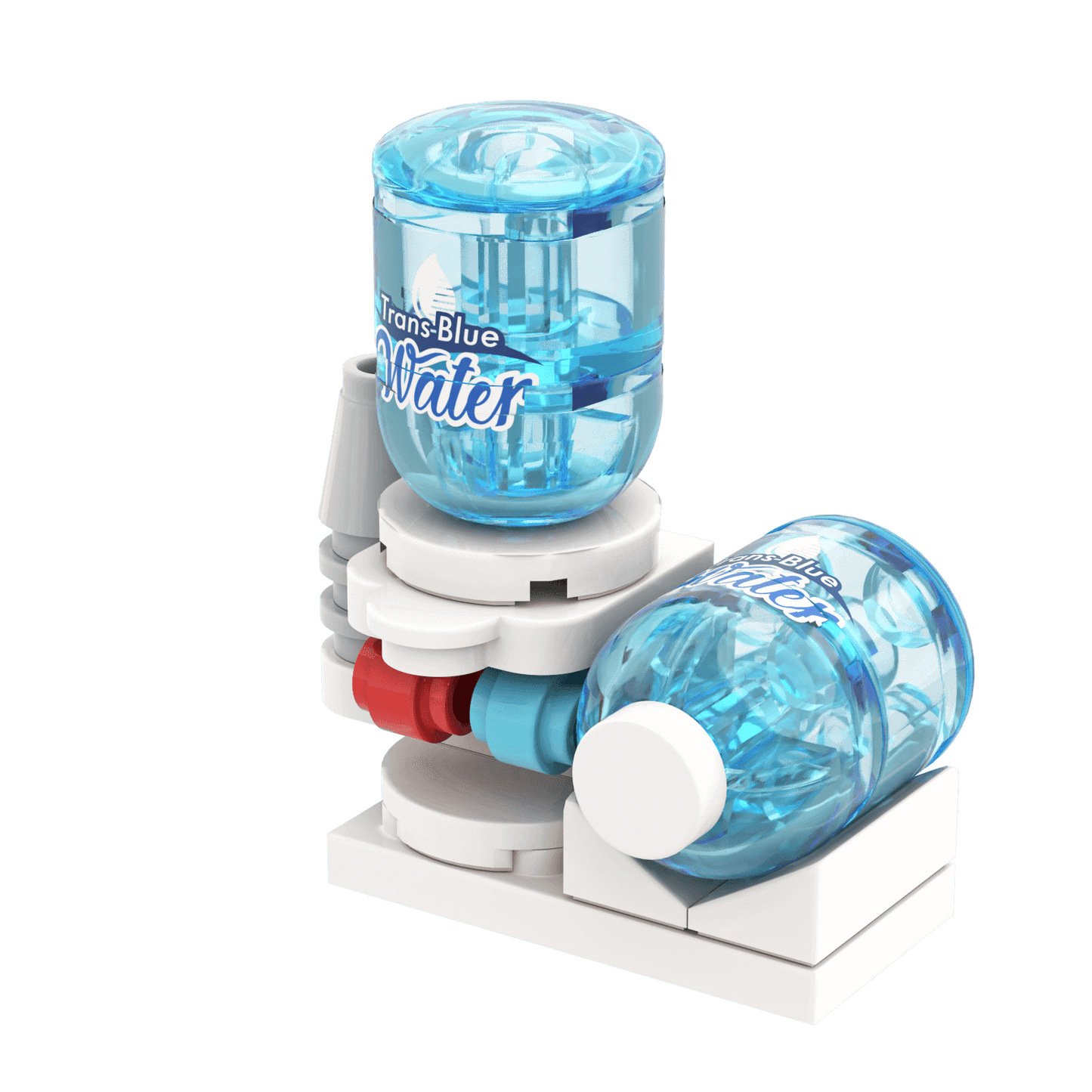 Water Cooler - Office - Minifig Scale Custom Set - Made Using LEGO® Parts