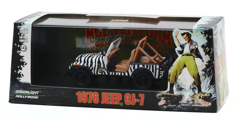 Greenlight 86574 1/43 1976 Jeep CJ-7, Ace Ventura