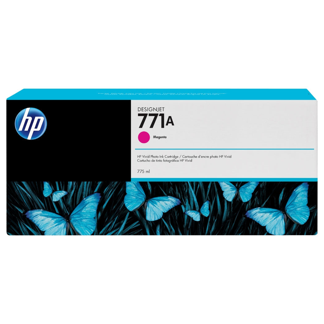 New, Pre-Owned - HP 771A 775-ml (B6Y17A) Magenta Standard Yield Ink Cartridge
