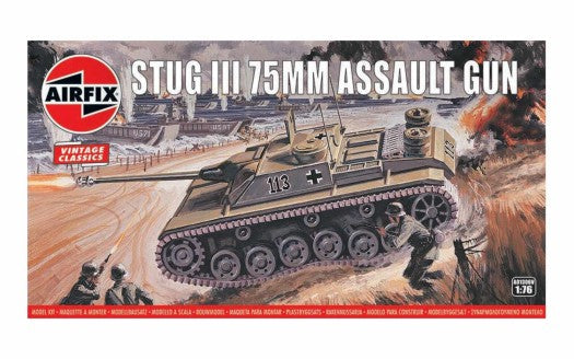 Airfix 1306 1/76 StuG III Tank w/75mm Assault