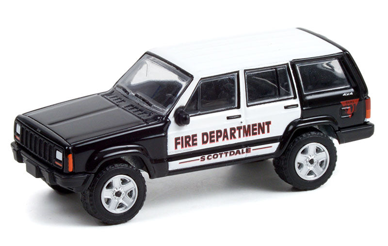 Greenlight 67020-D 1/64 2000 Jeep Cherokee, Fire Department