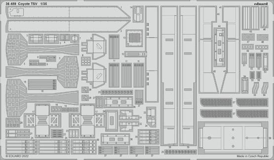 Eduard 36489 1/35 Armor- Coyote TSV for HBO