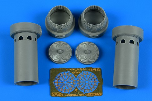 Aires 7373 1/72 F14A Tomcat Exhaust Nozzles Opened Position For ACY