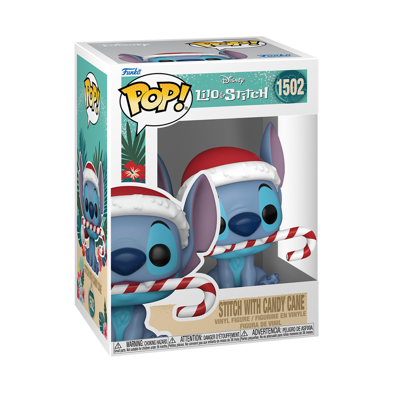 (PRE-ORDER) POP! Disney: Stitch HLDY– Stitch w/CC