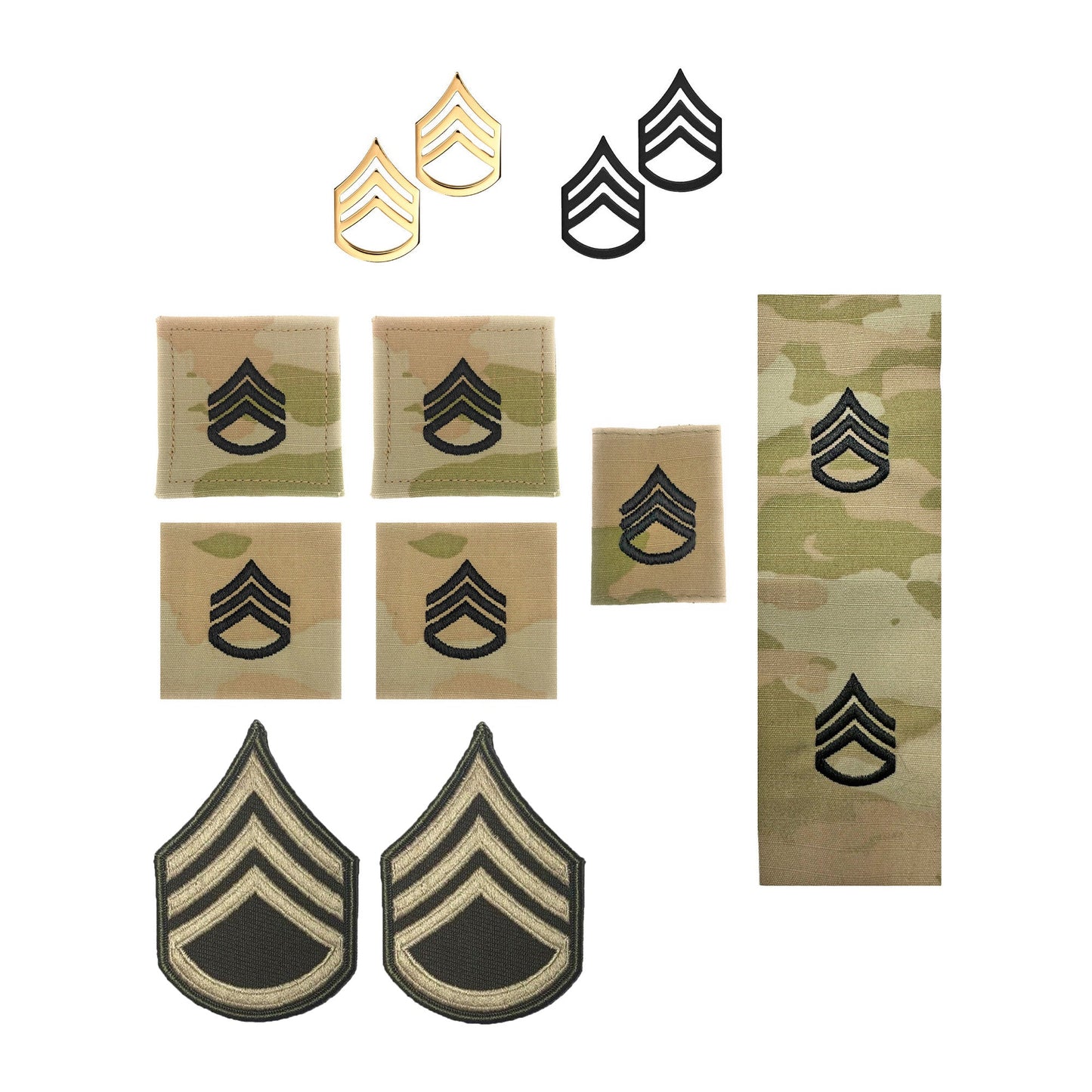 U.S. Army (E6) Staff Sergeant AGSU Rank Bundle (Female)