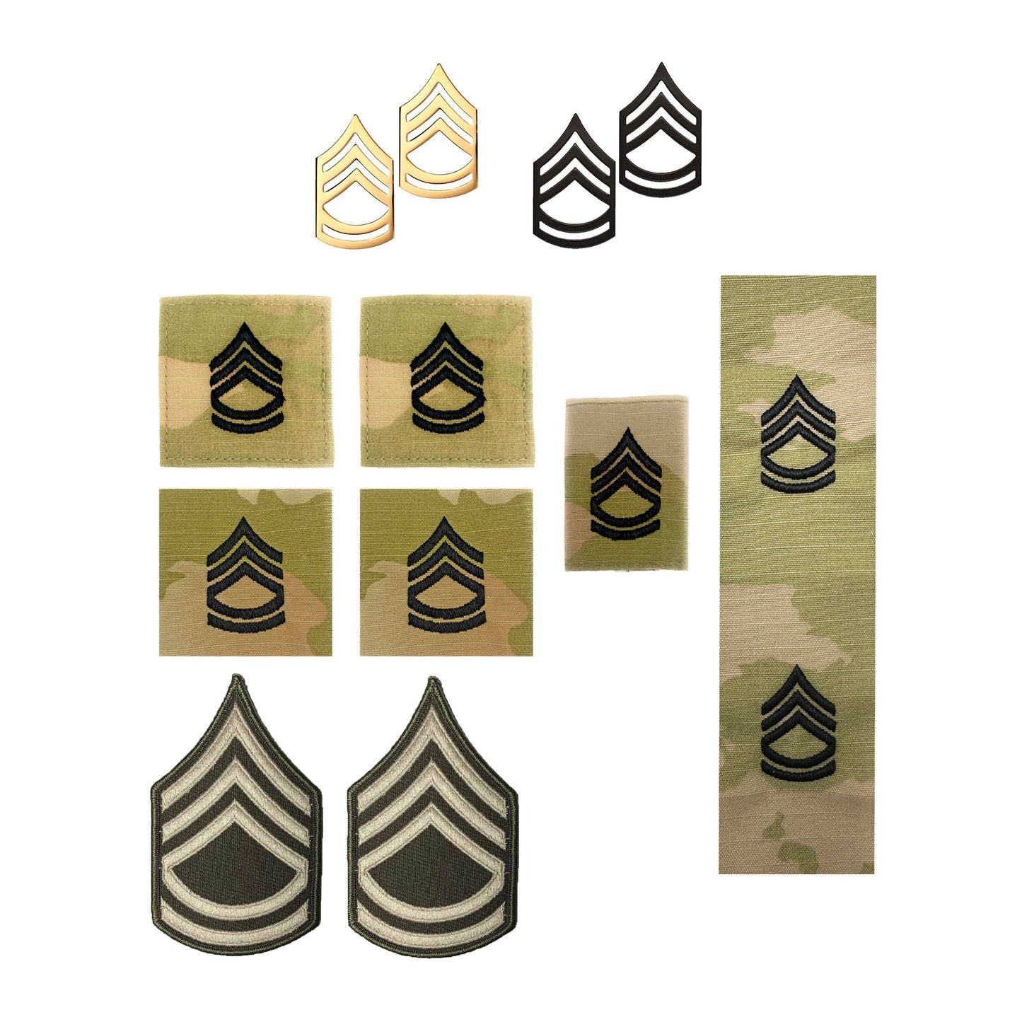 U.S. Army (E7) Sergeant First Class AGSU Rank Bundle (Female)