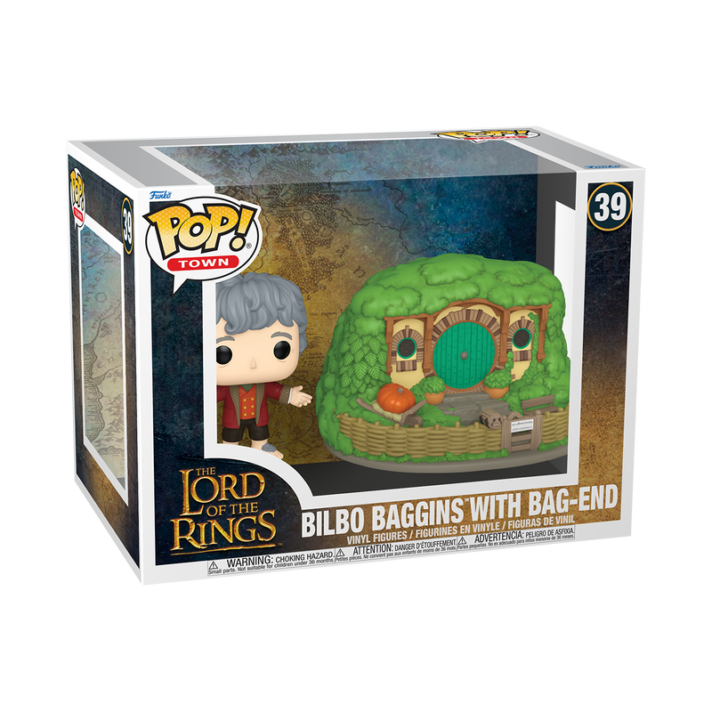 (PRE-ORDER) POP! Town: LOTR-Bilbo & Bag End
