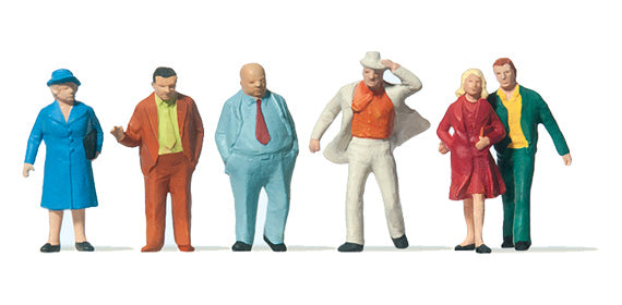 Preiser 14124 HO Scale Passers-By Figure Set