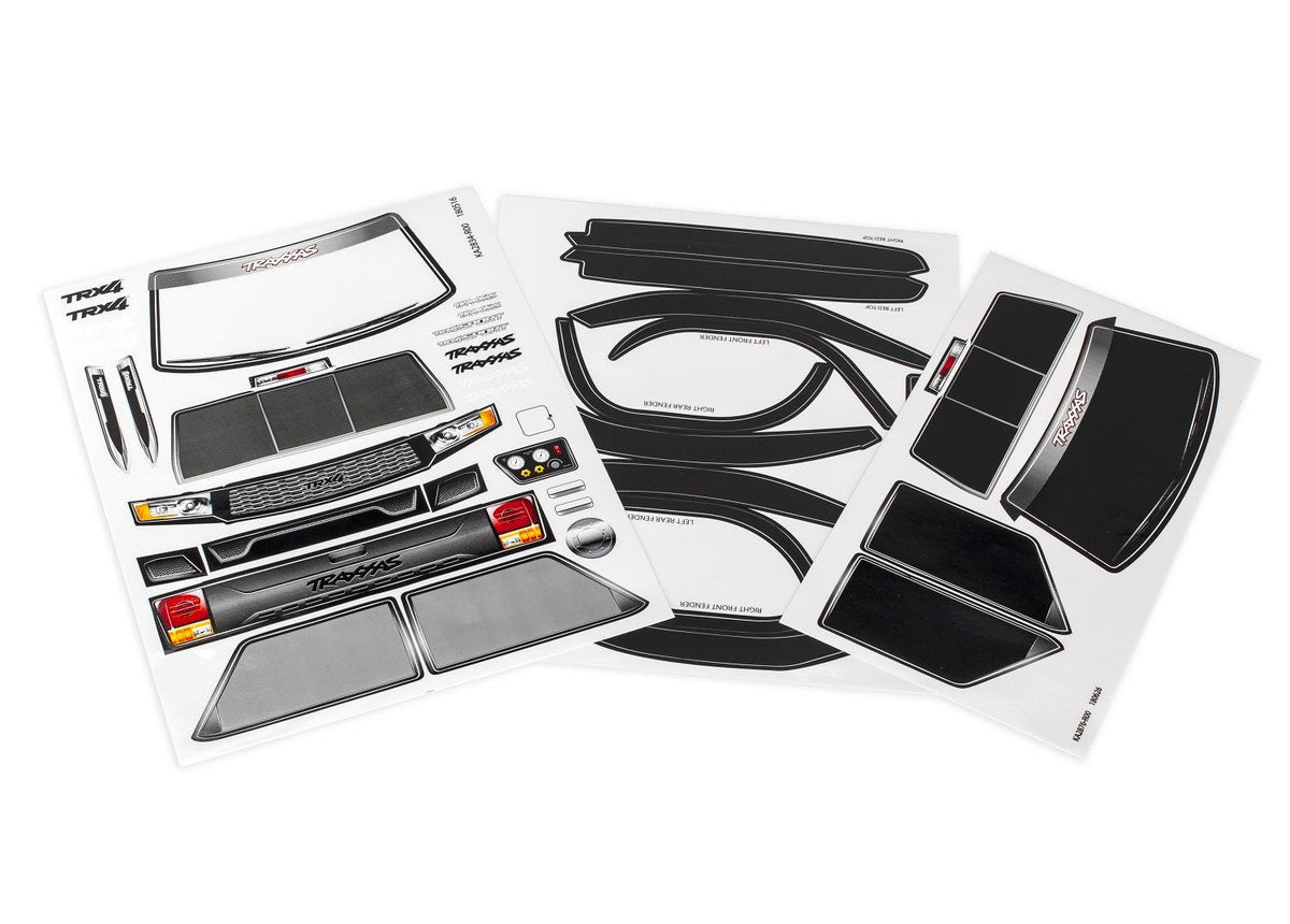Traxxas 8113 TRX-4 Sport Decal Sheet