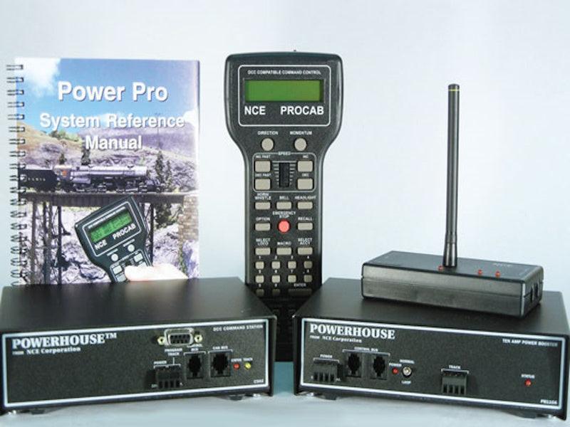 NCE 524-007 PH10R 10 Amp Power Pro Wireless Starter Set w D408 Decoder PH-10R