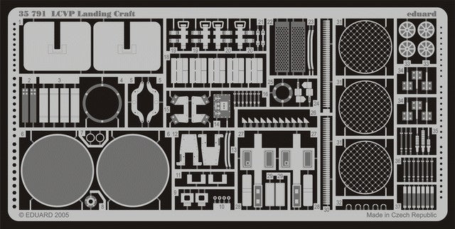 Eduard 35791 1/35 Armor- LCVP Landing Craft for ITA