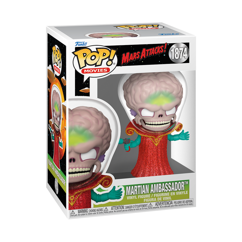 (PRE-ORDER) POP! Movies: Mars Attacks- Alien Leader