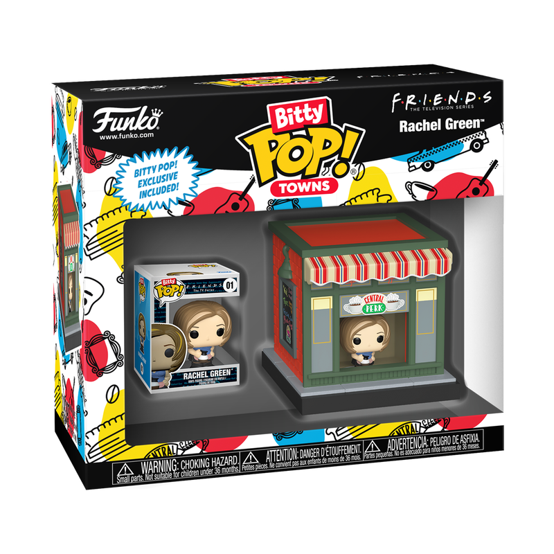 BITTY POP! TOWNS RACHEL GREEN AND CENTRAL PERK