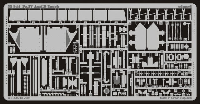 Eduard 35944 1/35 Armor- Pz IV Ausf D Tauch for TRI