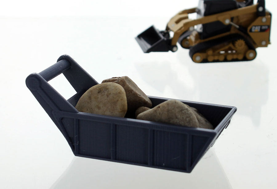 3D To Scale 64-160-GY 1/64 – Gravel Box Gray Diorama Accessory