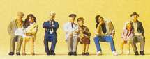 Preiser 79123 N Scale Passengers Seated Passengers Set #1