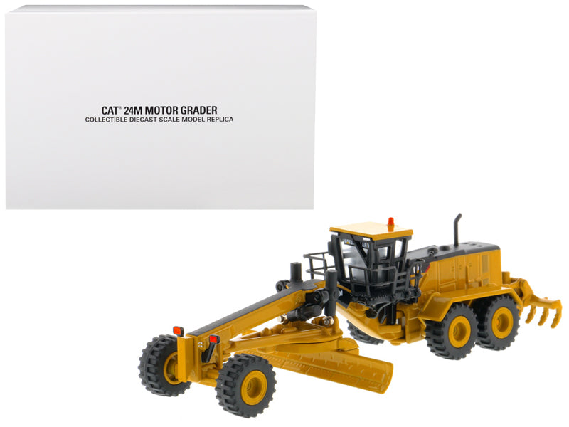 CAT Caterpillar 24M Motor Grader "Elite Series" 1/125 Diecast Model by Diecast Masters free shipping USA