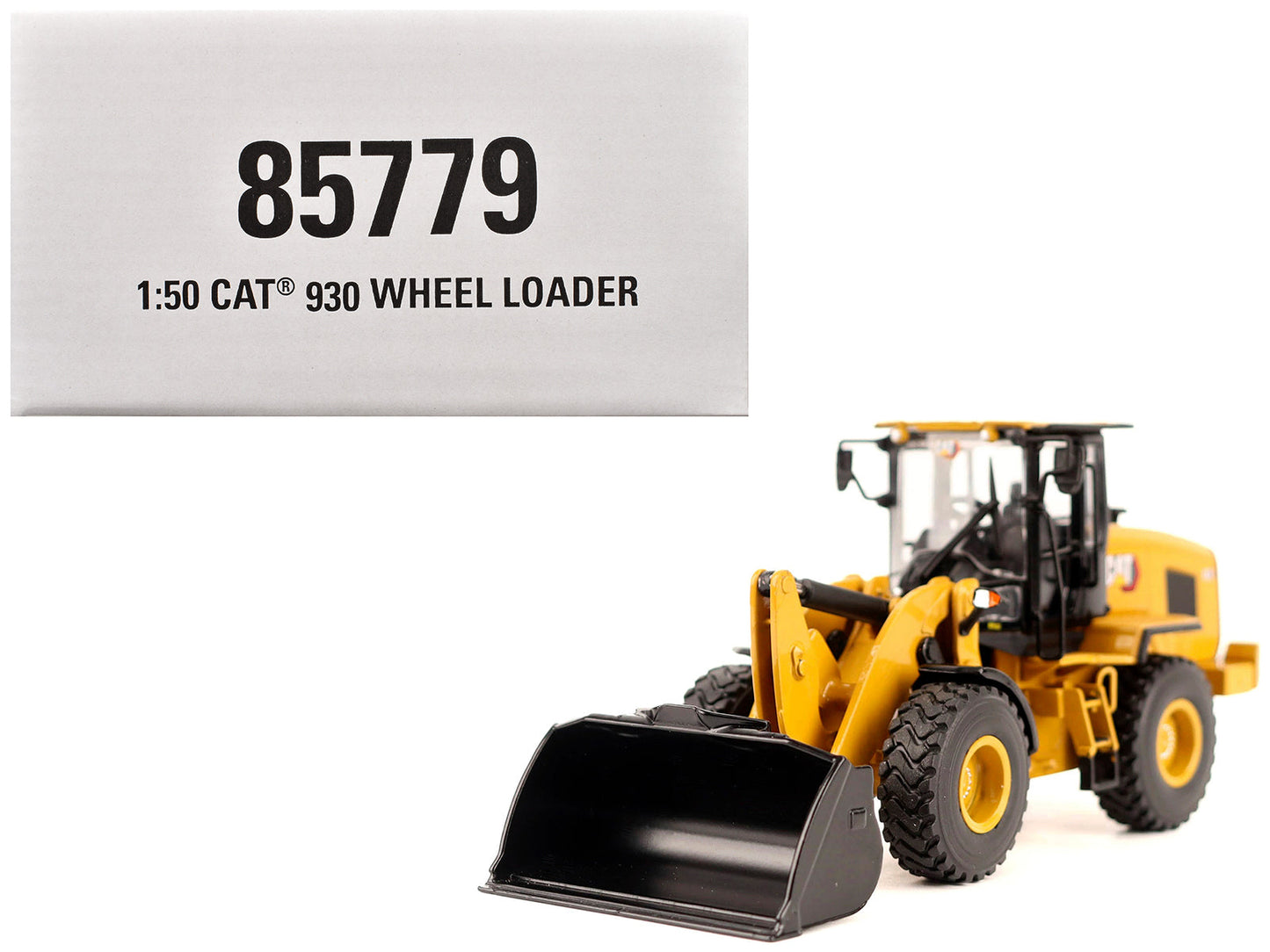 CAT Caterpillar 930 Wheel Loader with Operator Yellow "High Line" Series 1/50 Diecast Model by Diecast Masters free shipping USA