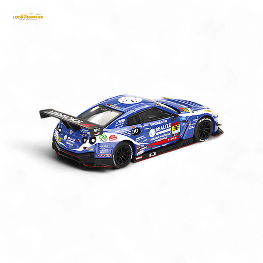 Mini GT Nissan GT-R Nismo GT3 #56 "REALIZE MECHANIC CHALLENGE GT-R" 1:64