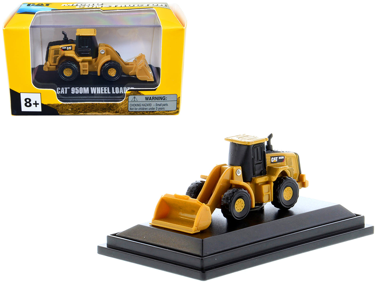 CAT Caterpillar 950M Wheel Loader Yellow "Micro-Constructor" Series Diecast Model by Diecast Masters free shipping USA