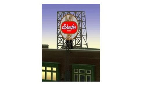 Miller Engineering 338925 N/Z Scale Schaefer Billboard