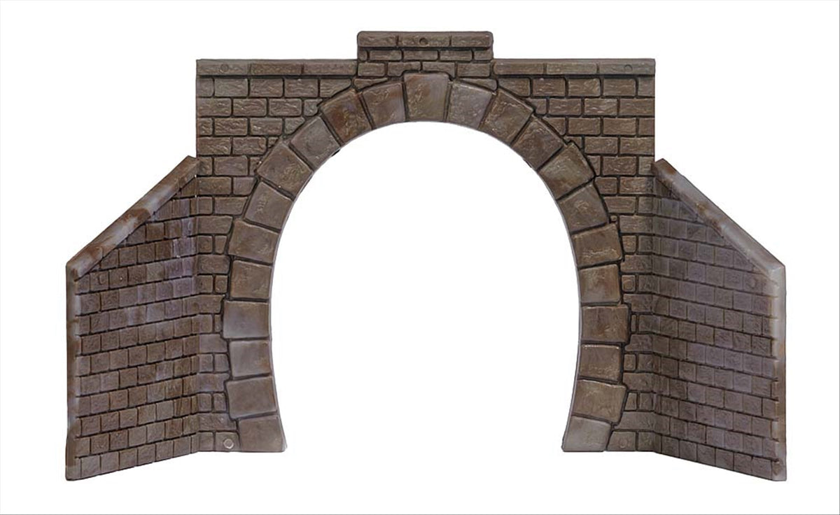 Busch 8840 TT Scale Cut Stone Single-Track Tunnel Portal