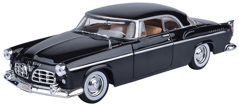 Motormax 73302AC-BK 1/24 1955 Chrysler C300, Black