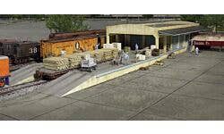 Walthers Cornerstone 933-2918 HO Open Air Transload Building Kit