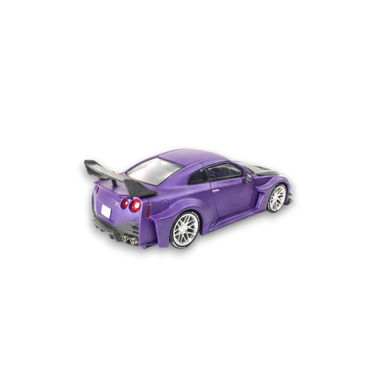 DEMON KING Auto GT-R R35RR Royal Purple 1:64