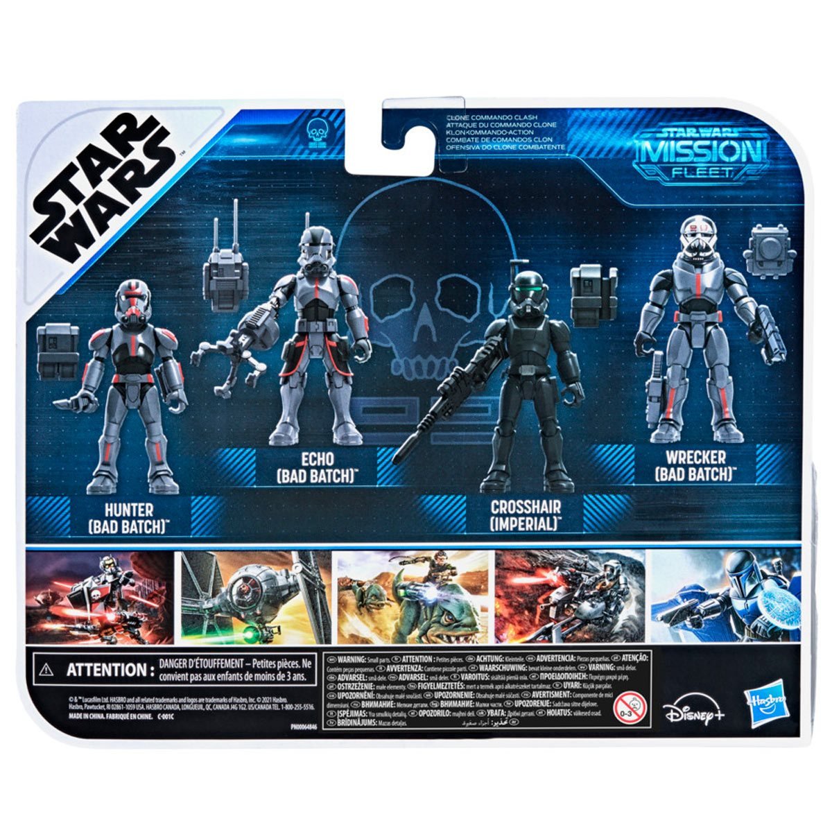 Star Wars Mission Fleet Clone Commando Clash Action Figures