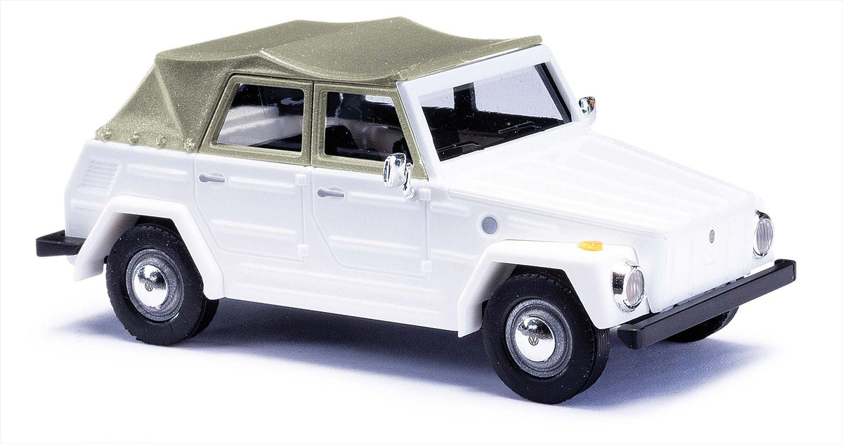 Busch 52700 HO Scale VW 181 Courier Wagon, White Model