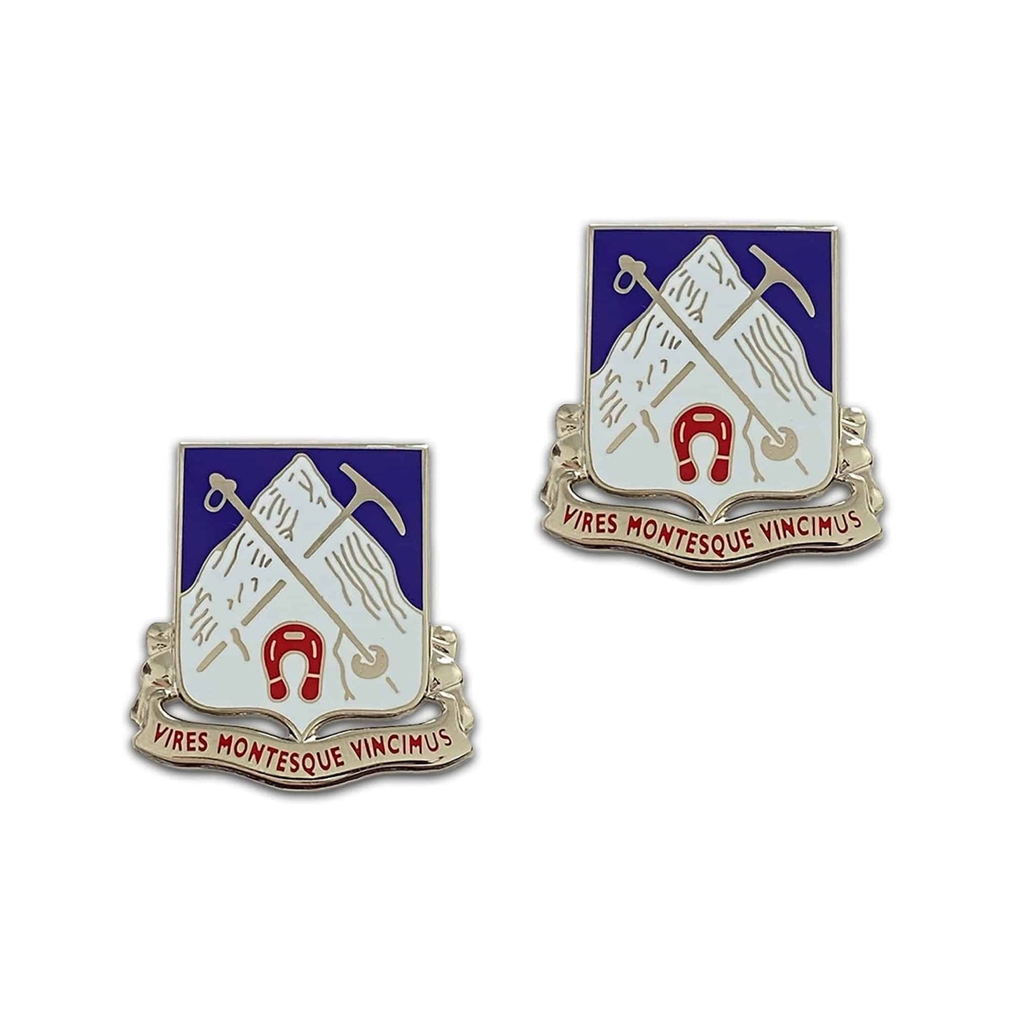 U.S. Army 87th Infantry Regiment Unit Crest (Pair)