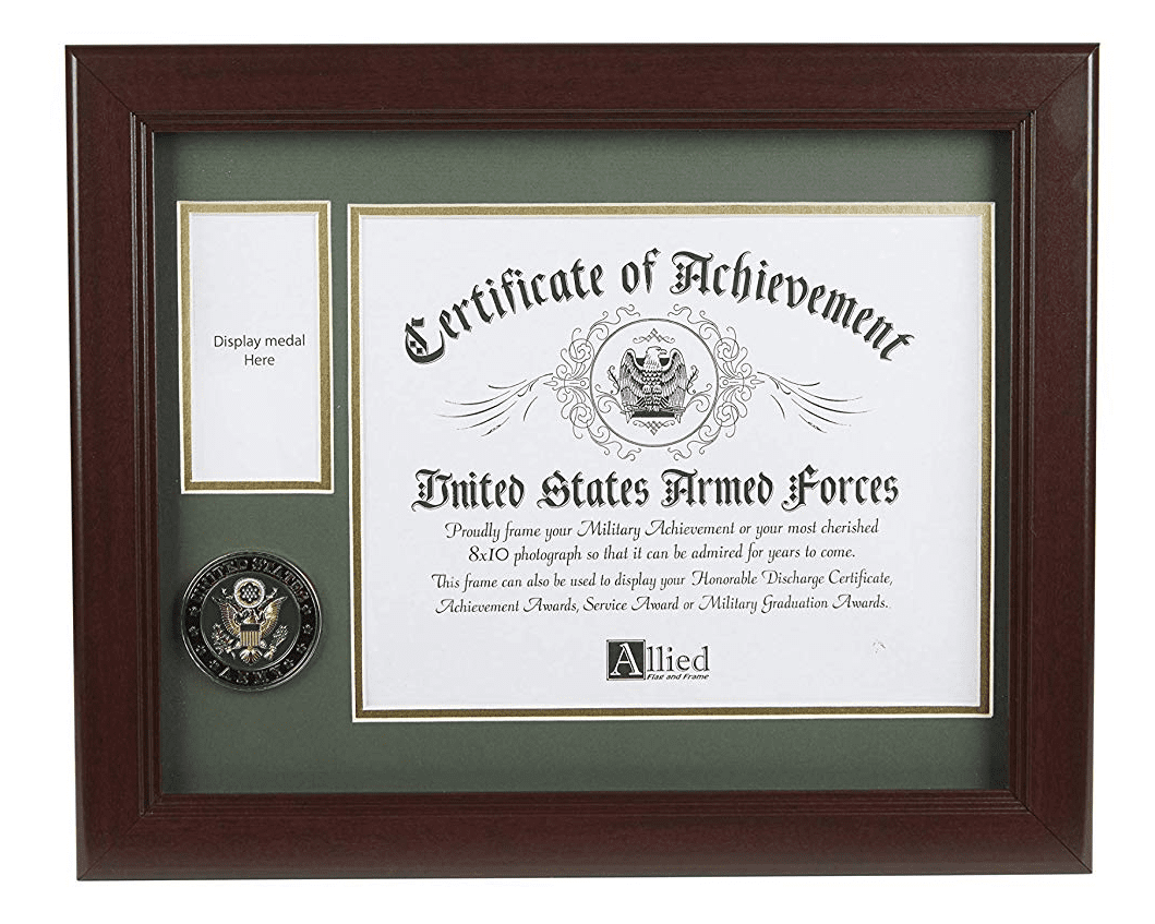 U.S. Army Medal and Award Frame with Medallion (13 x 16)