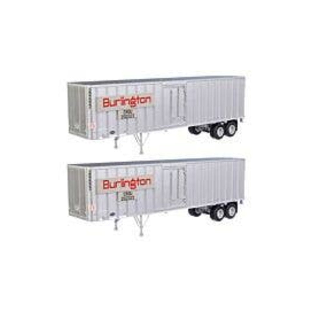 Walthers SceneMaster 949-2600 HO 40' Flexi-Van Trailer CB&Q