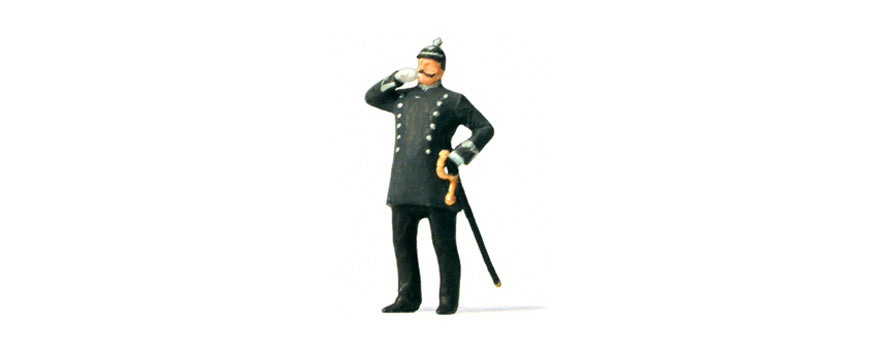 Preiser 29071 HO Scale Berlin Policeman c.1900 Figure