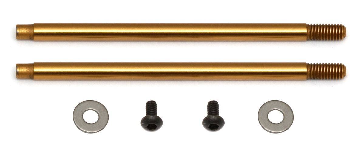 Team Associated 91623 Titanium 3x35 mm Shock Shafts (V2) RC10SC5M RC10T5M