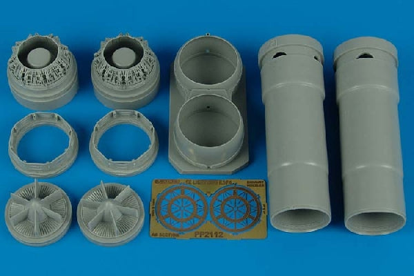 Aires 2112 1/32 BAe Lightning F3/F6 Exhaust Nozzles For TSM