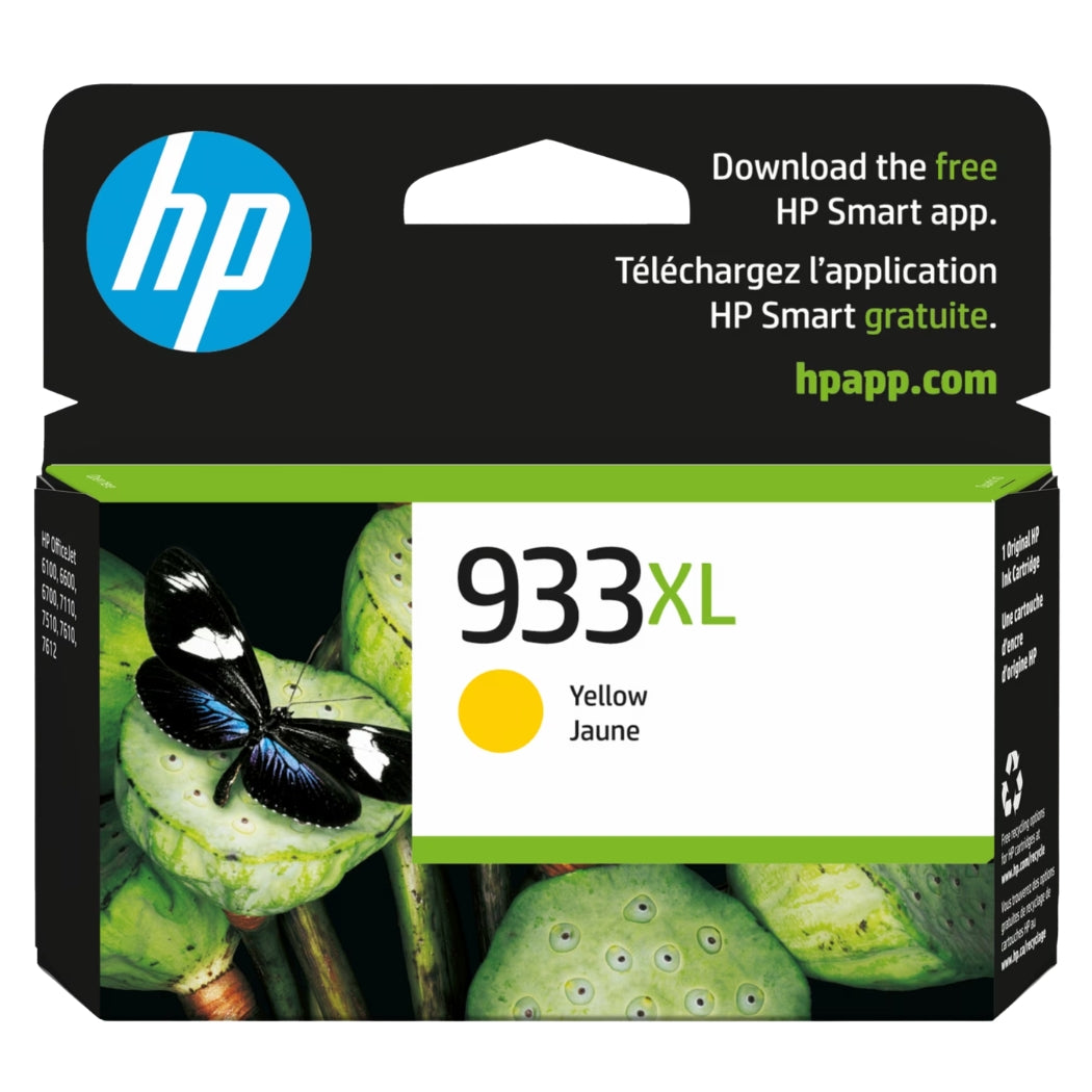 New, Pre-Owned - HP 933XL Yellow (CN056AN) Ink Cartridge