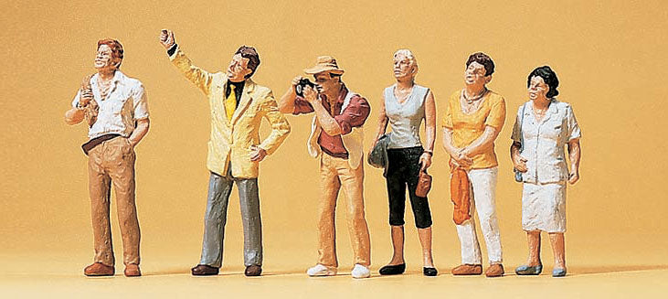 Preiser 10467 HO Scale Sightseers Works Outing Figure Set
