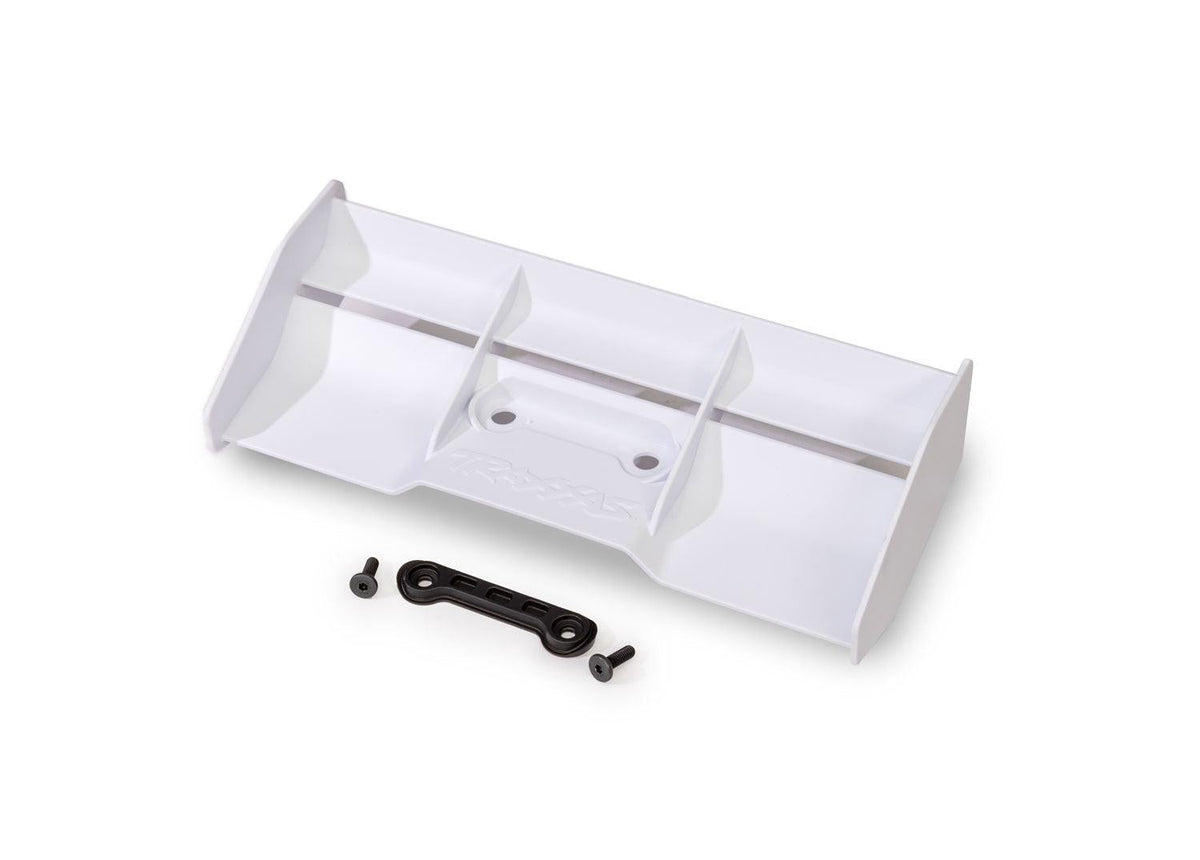 Traxxas 9019-WHT Low-Profile White Race Wing: Jato 4X4 VXL-4s