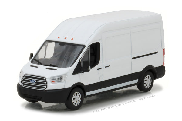 Greenlight 86083 1/43 Scale 2017 Ford Transit Lwb High Roof Van