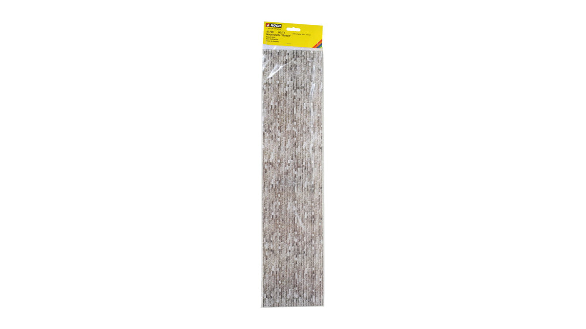 Noch 57720 HO/TT/O Scale Extra-Long Cardboard Sheet, Basalt