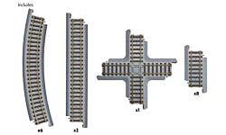 Walthers Trainline 931-1362 HO Power-Loc Figure 8 Expander Set