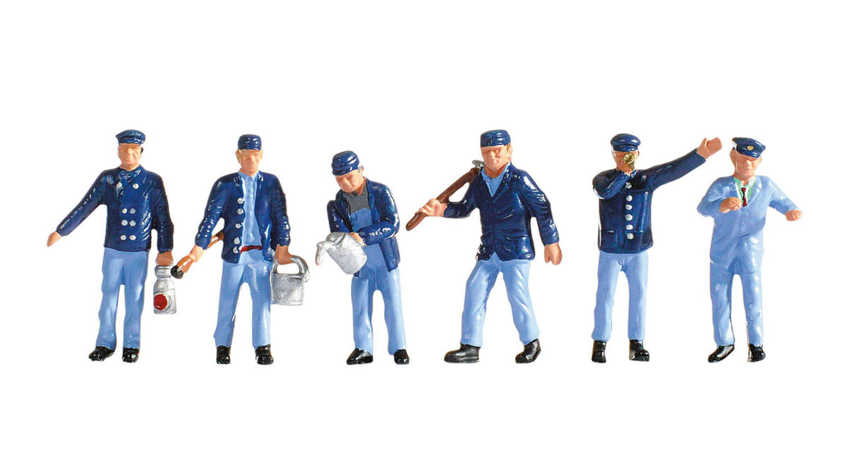 Noch 15282 HO Scale Era III Engine Drivers & Switchmen Set, 6-Pack