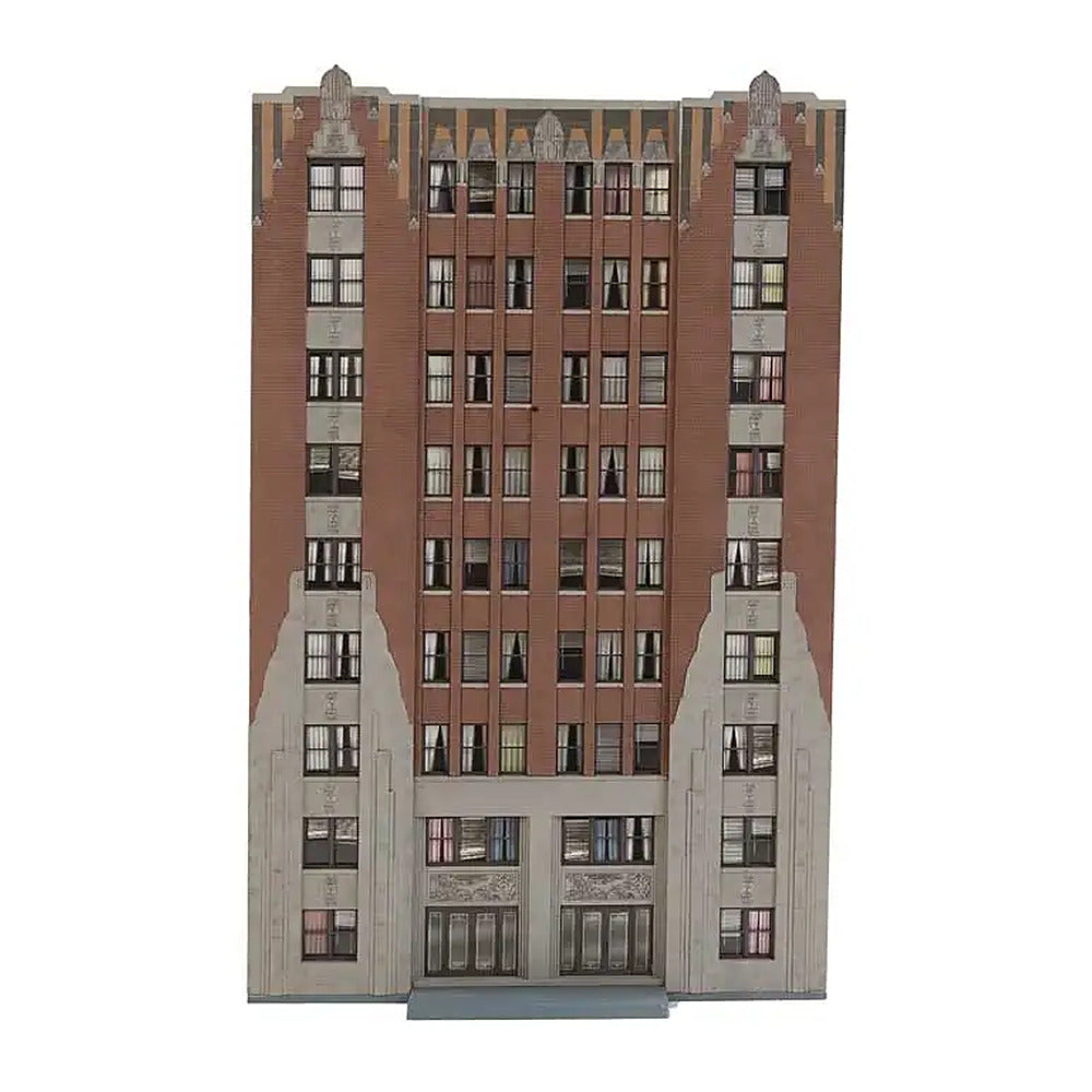 Walthers Cornerstone 3770 HO City Apartment Background Kit